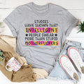 Studies Have Shown That Intelligent People Swear Tee - WonderingCloth