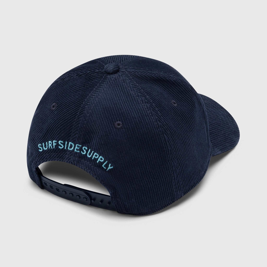 Surfside Corduroy Hat - Navy - WonderingCloth