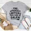 The Spookiest B-tch This Side Of Salem Tee - WonderingCloth