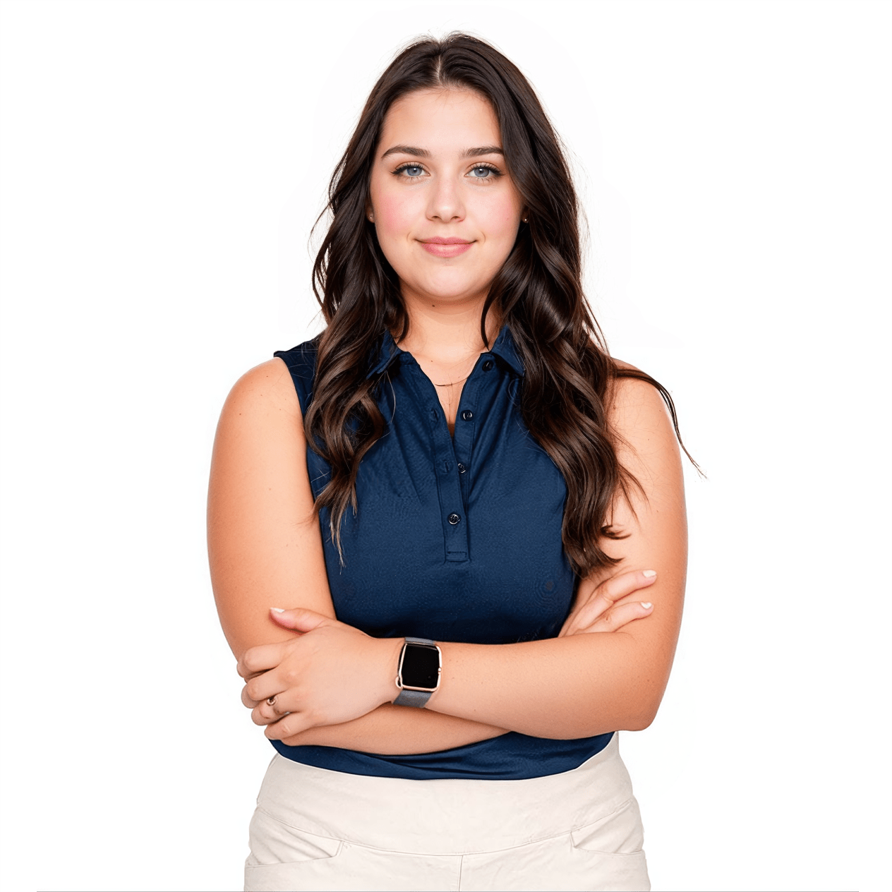 The Tips Women's (Sleeveless) Polo - WonderingCloth