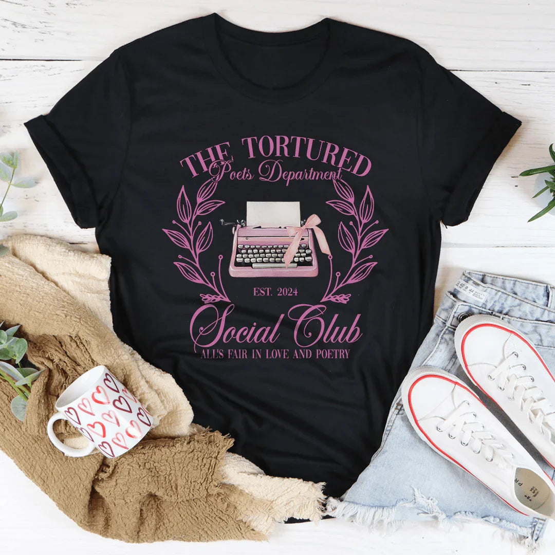 The Tortured Poets Department Est Tee - WonderingCloth