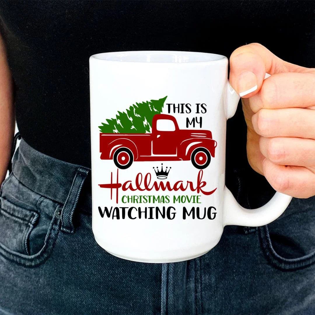 This Is My Christmas Movie Watching Mug - WonderingCloth