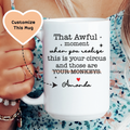 This is Your Circus Custom Mug - WonderingCloth