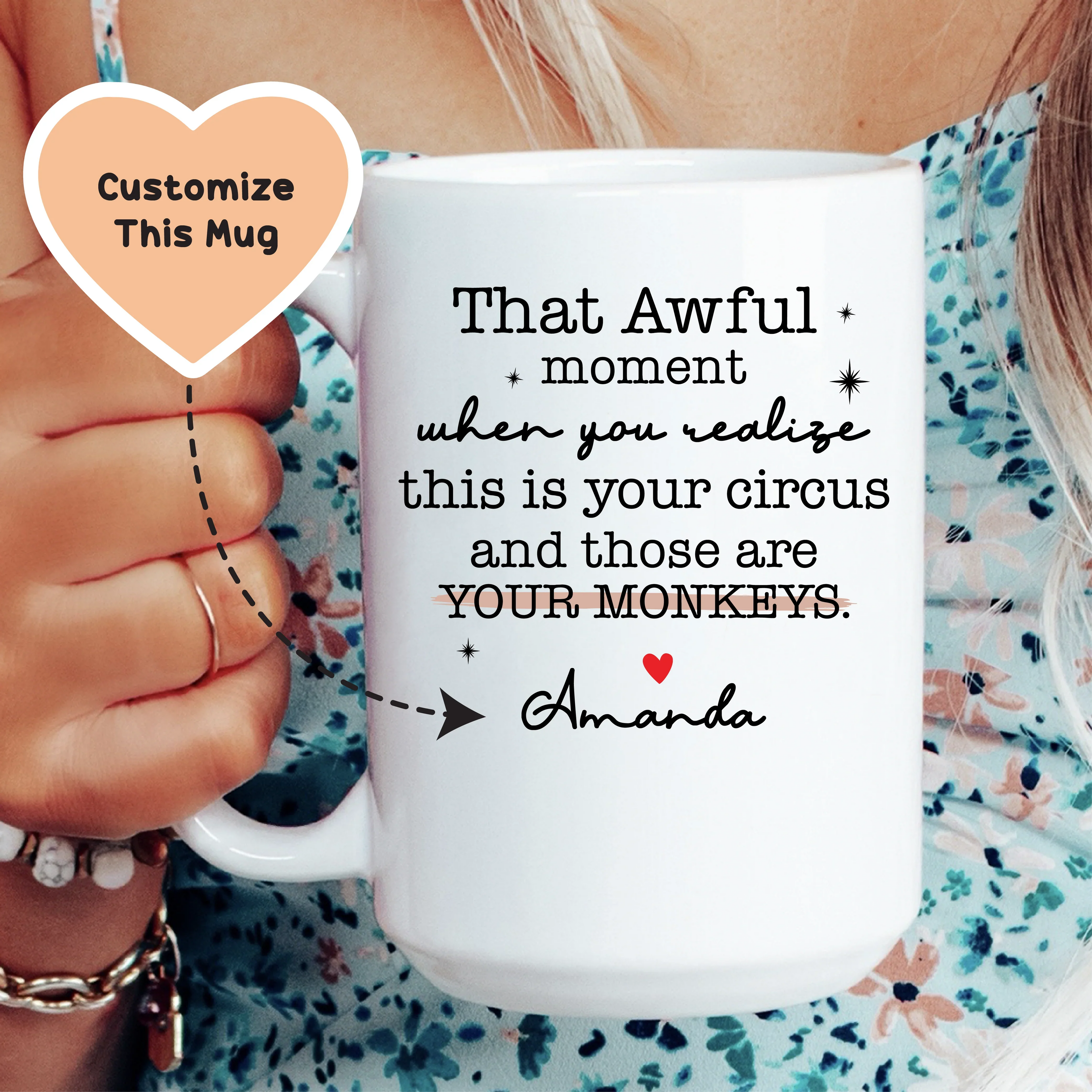 This is Your Circus Custom Mug - WonderingCloth