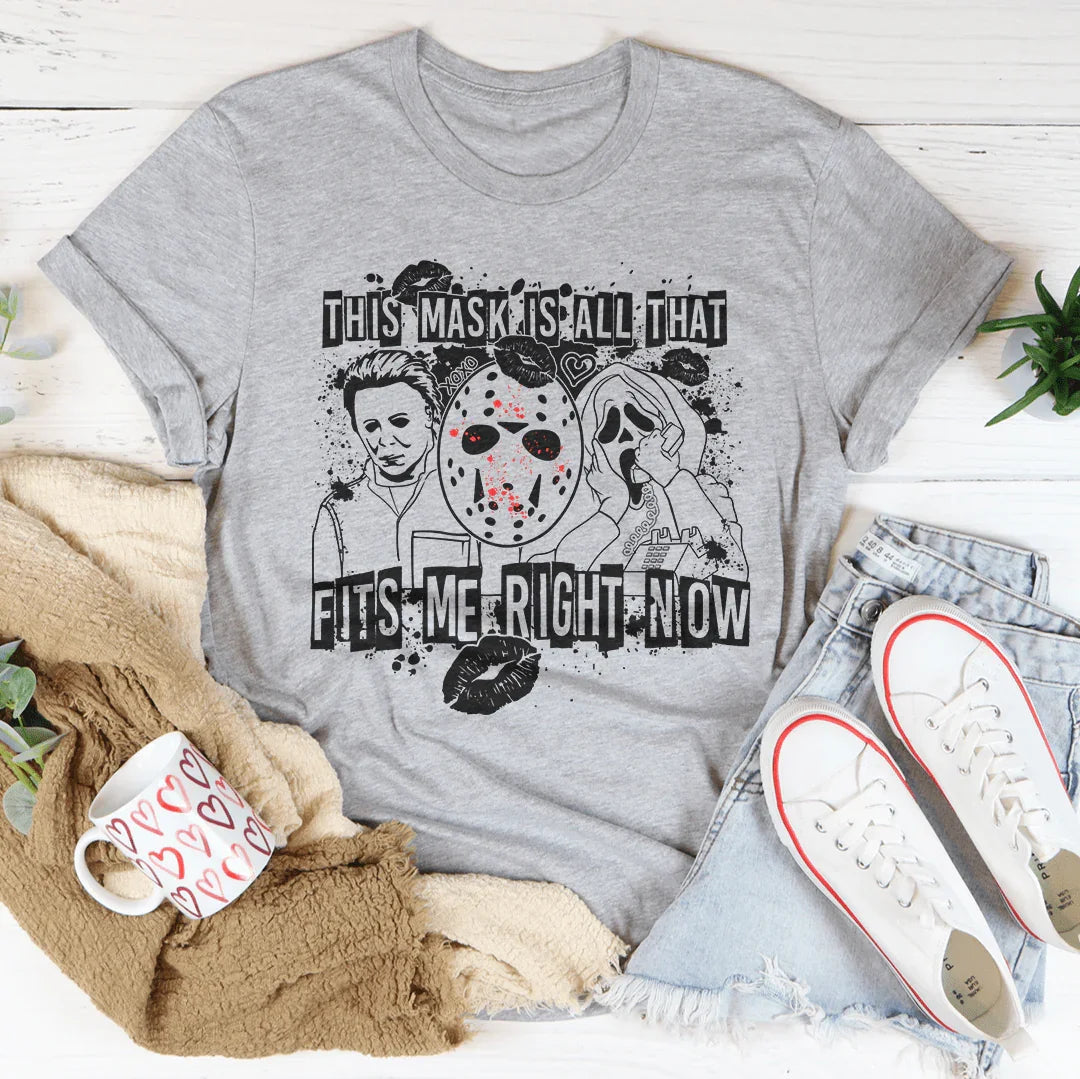 This Mask Is All That Fits Me Right Now Halloween Tee - WonderingCloth