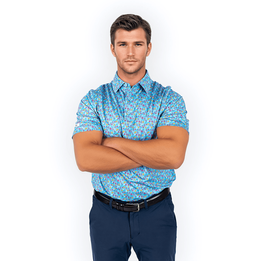 Time to Par/Tee Men's Polo - WonderingCloth