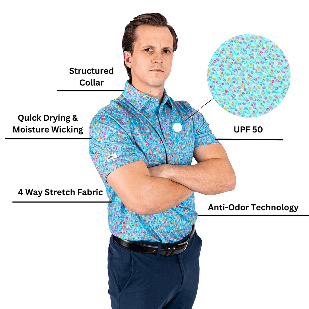 Time to Par/Tee Men's Polo - WonderingCloth