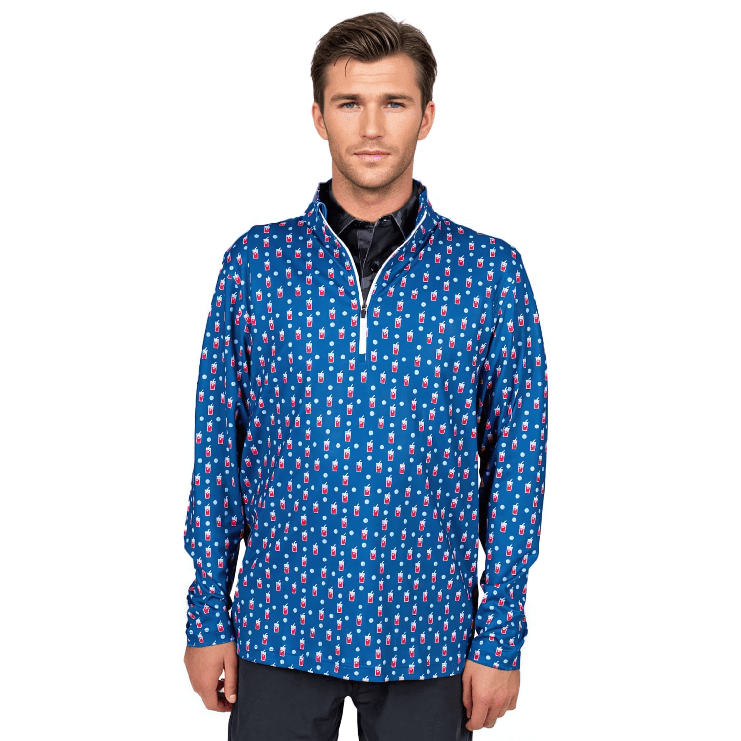 Transfusion Men's Q-Zip - WonderingCloth