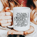 Twist The Bones And Bend The Back Ceramic Mug 15 oz - WonderingCloth