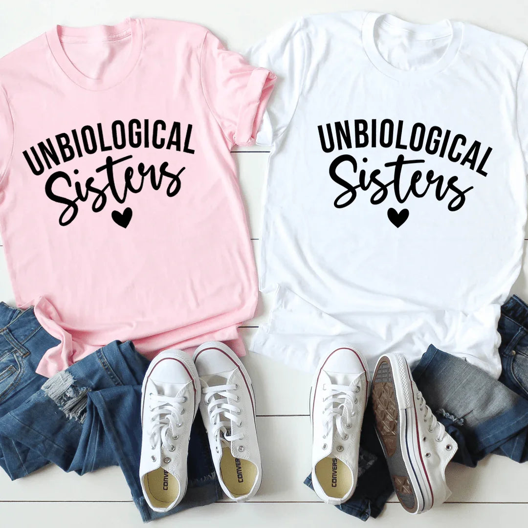 Unbiological Sisters Tee - WonderingCloth