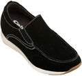 CALTO - G4903 - 2.8 Inches Taller (Nubuck Black) - Super Lightweight - WonderingCloth