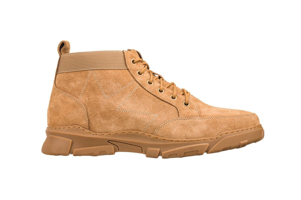 CALTO - K50131 - 2.9 Inches Taller (Nubuck Desert Tan) - WonderingCloth