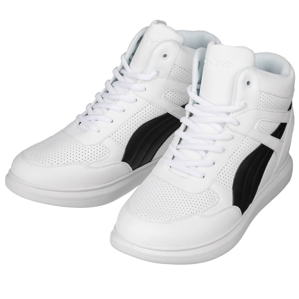 CALTO - H71903 - 3.8 Inches Taller (White/Black) - WonderingCloth