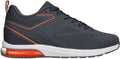 CALTO - Q232 - 2.4 Inches Taller (Grey/Orange) - Super Lightweight - WonderingCloth