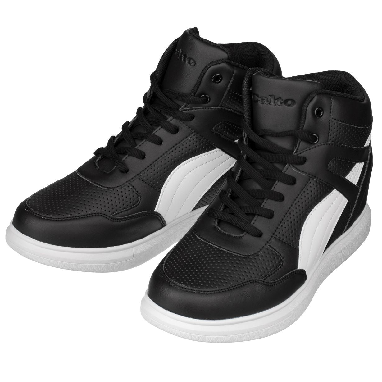 CALTO High-Top Sneaker Elevator Shoes - 3.8 Inches - H71901 - WonderingCloth