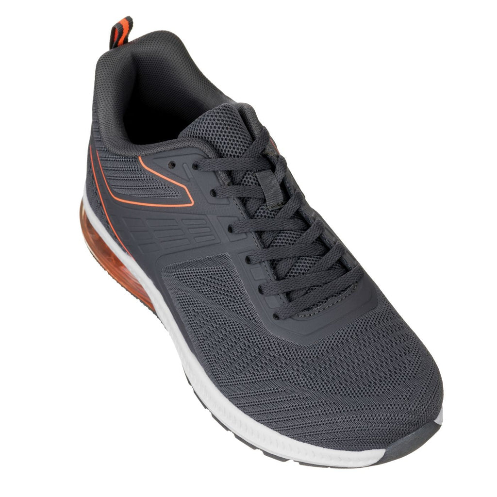 CALTO - Q232 - 2.4 Inches Taller (Grey/Orange) - Super Lightweight - WonderingCloth