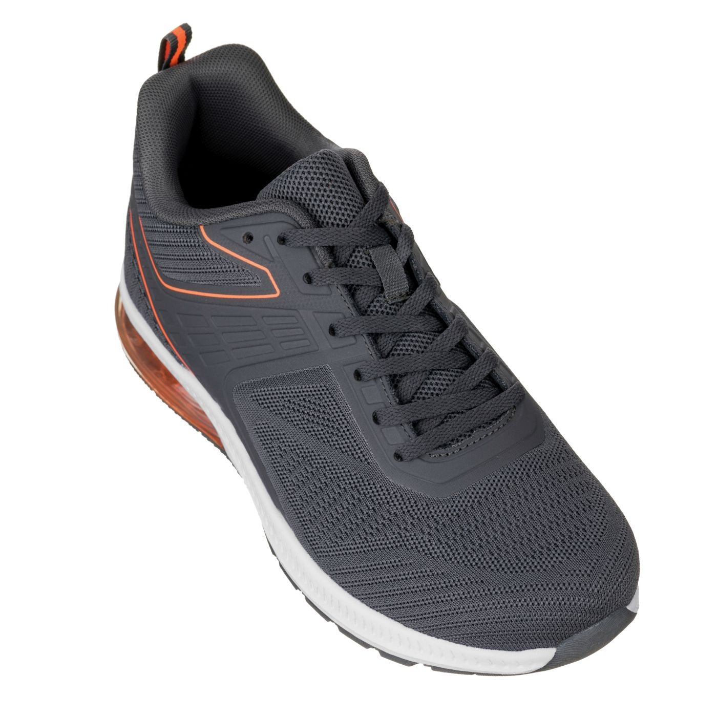 CALTO - Q232 - 2.4 Inches Taller (Grey/Orange) - Super Lightweight - WonderingCloth