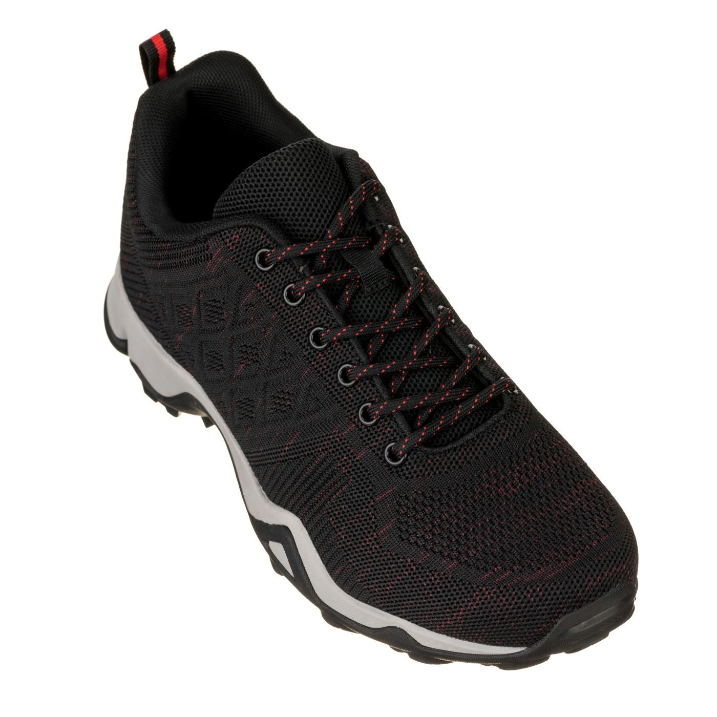 CALTO - Q103 - 2.4 Inches Taller (Black/Red) - Super Lightweight - WonderingCloth