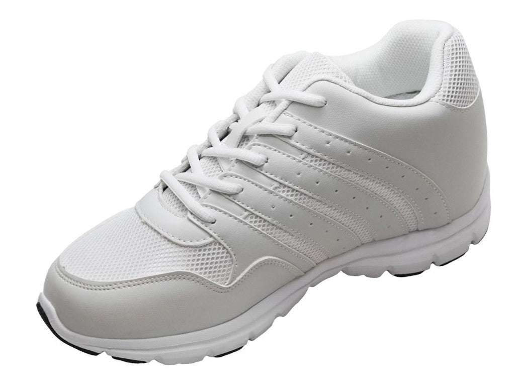 CALTO - G8818 - 3.2 Inches Taller (White) - Super Lightweight - WonderingCloth