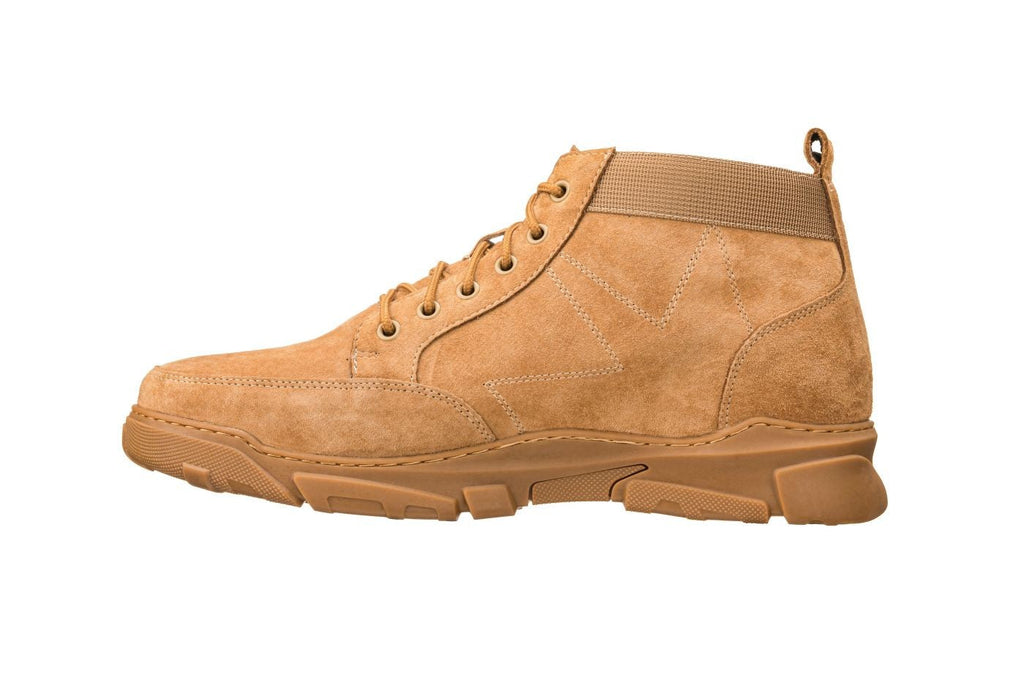 CALTO - K50131 - 2.9 Inches Taller (Nubuck Desert Tan) - WonderingCloth
