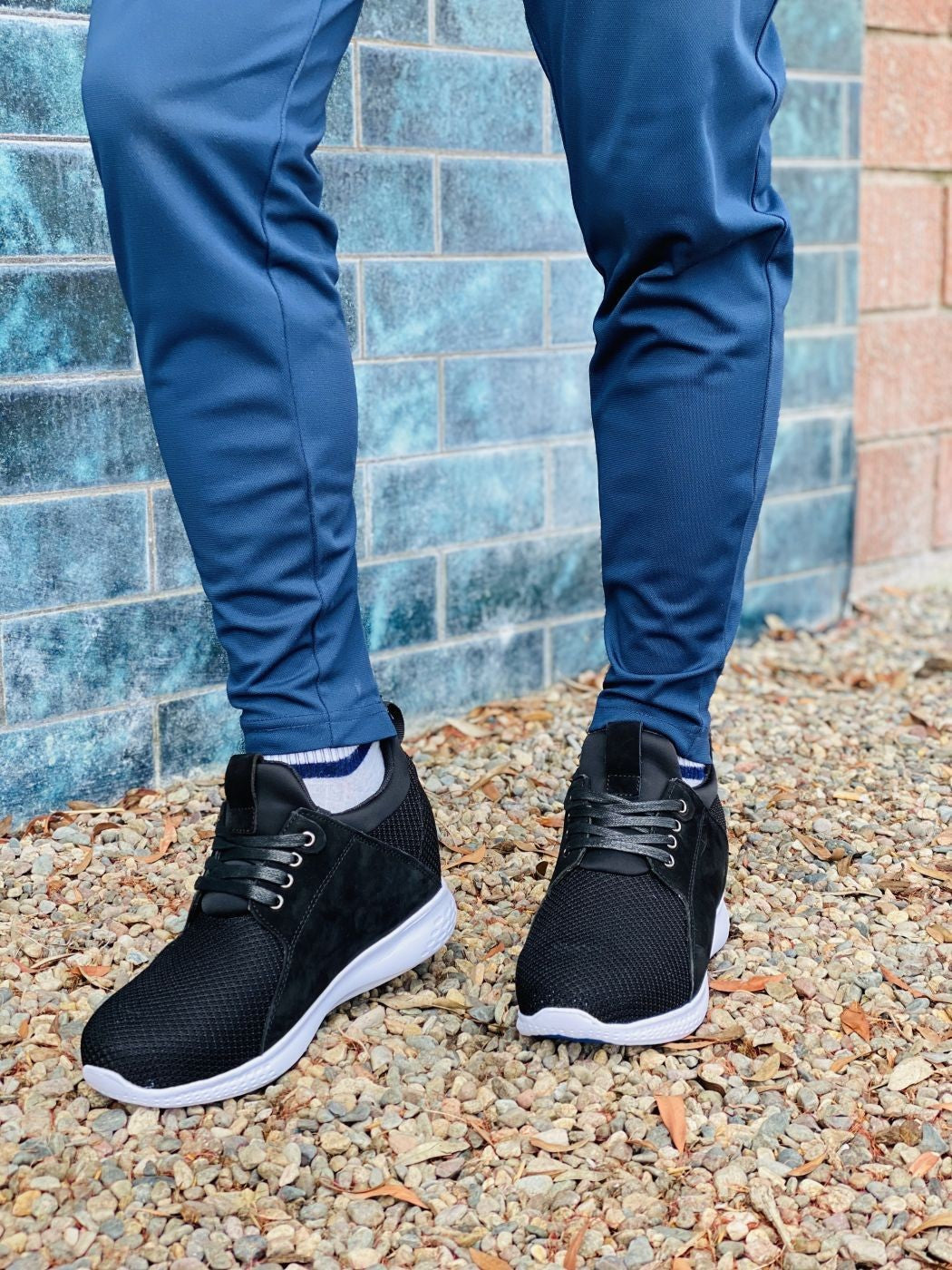 CALTO Lightweight Elevator Sneakers - 3.2 Inches - H71922 - WonderingCloth