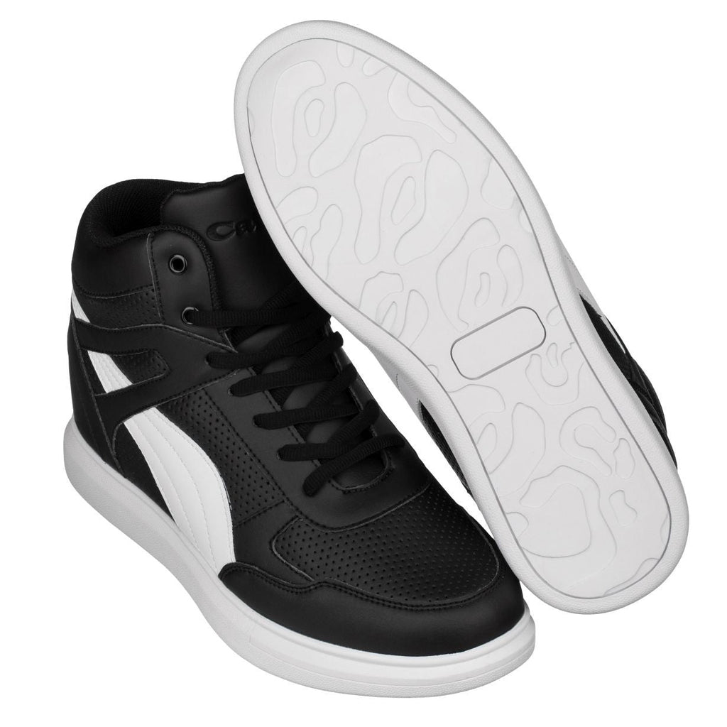 CALTO High-Top Sneaker Elevator Shoes - 3.8 Inches - H71901 - WonderingCloth