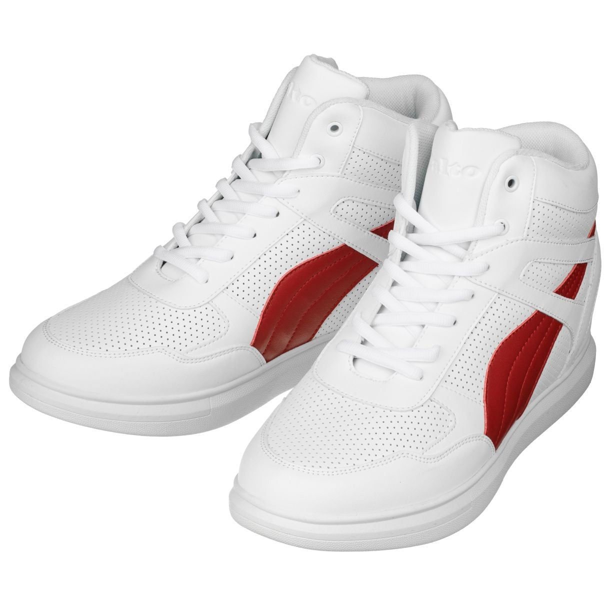 CALTO - H71902 - 3.8 Inches Taller (White/Red) - WonderingCloth
