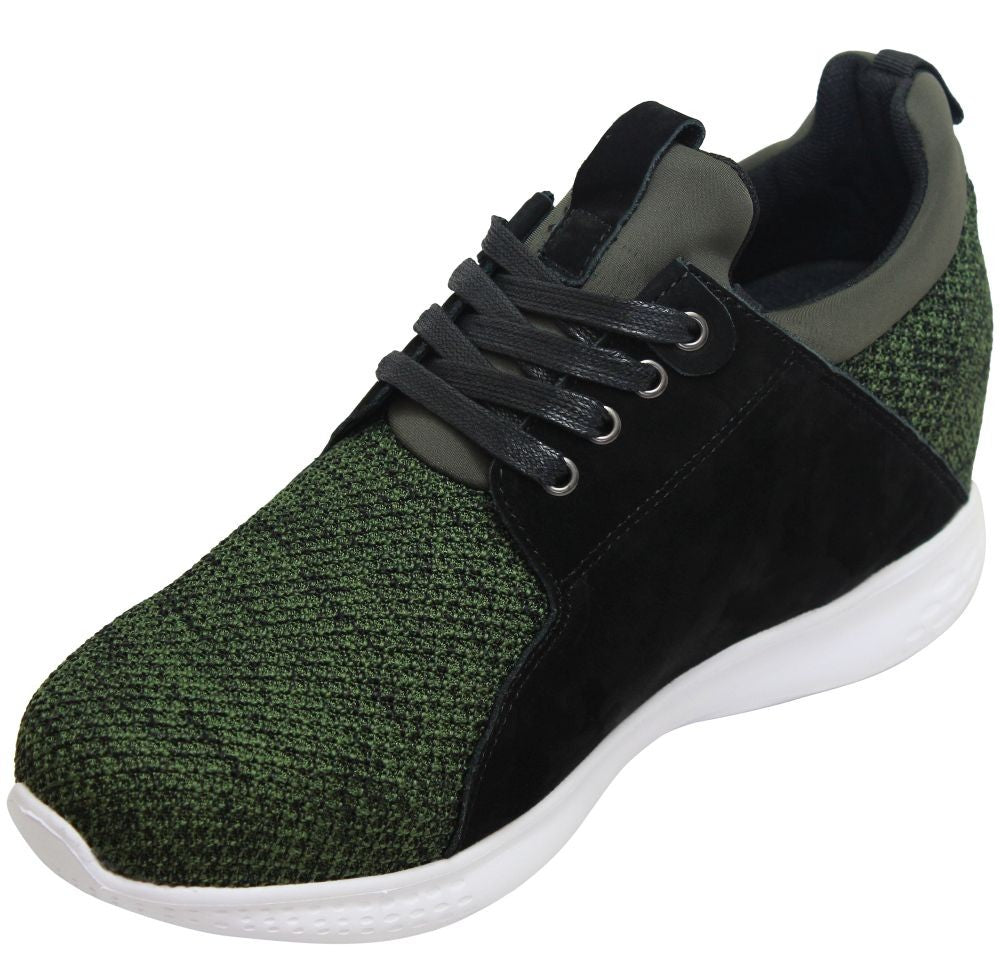 CALTO - H71921 - 3.2 Inches Taller (Army Green) - Super Lightweight - WonderingCloth