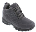 CALTO - H0032 - 4 Inches Taller (Grey) - Hiking Style Boots - WonderingCloth