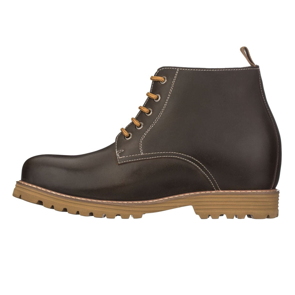 CALTO - S8752 - 3.4 Inches Taller (Dark Brown) - WonderingCloth