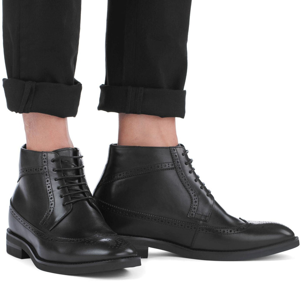 CALTO - S27001 - 3.2 Inches Taller (Black) - Lightweight - WonderingCloth