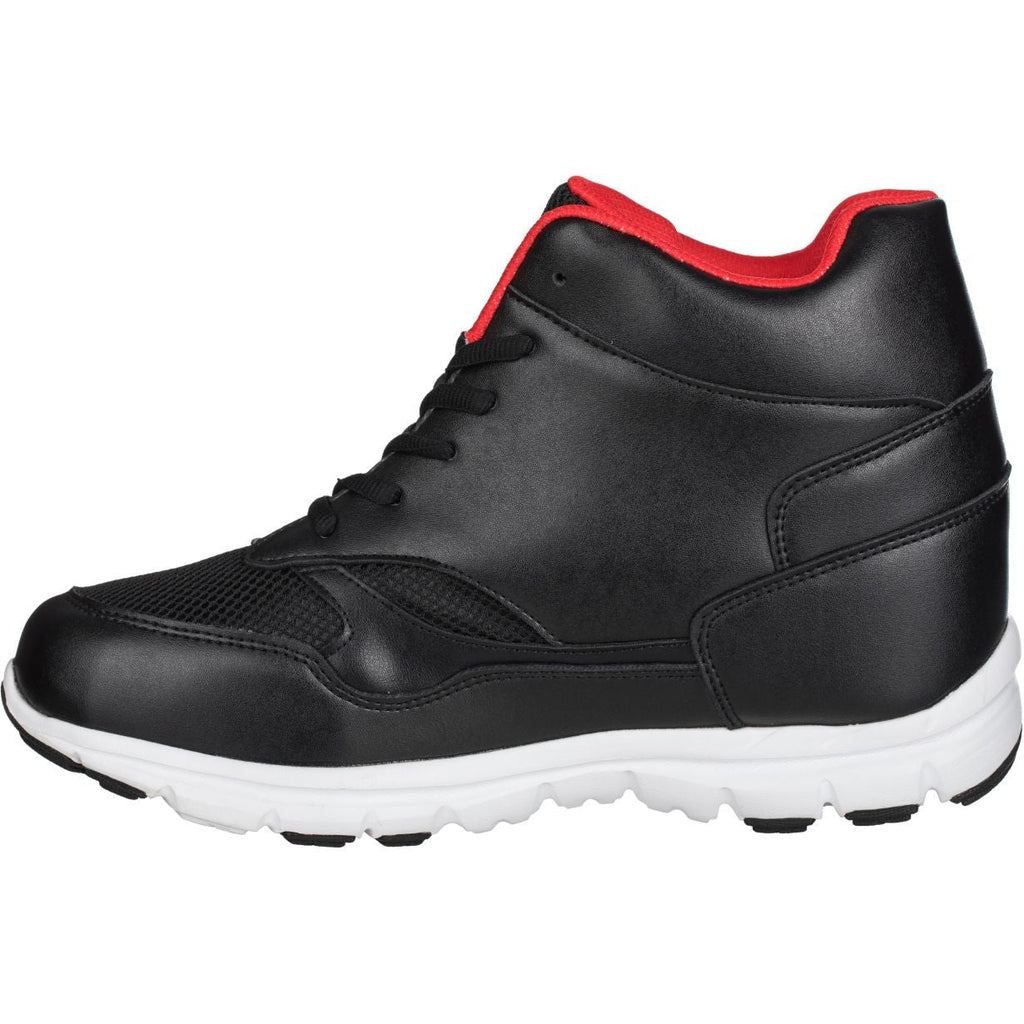CALTO Leather High-Top Sneakers - Four Inches - G3332 - WonderingCloth