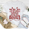 We're All In The Same Game Tee - WonderingCloth