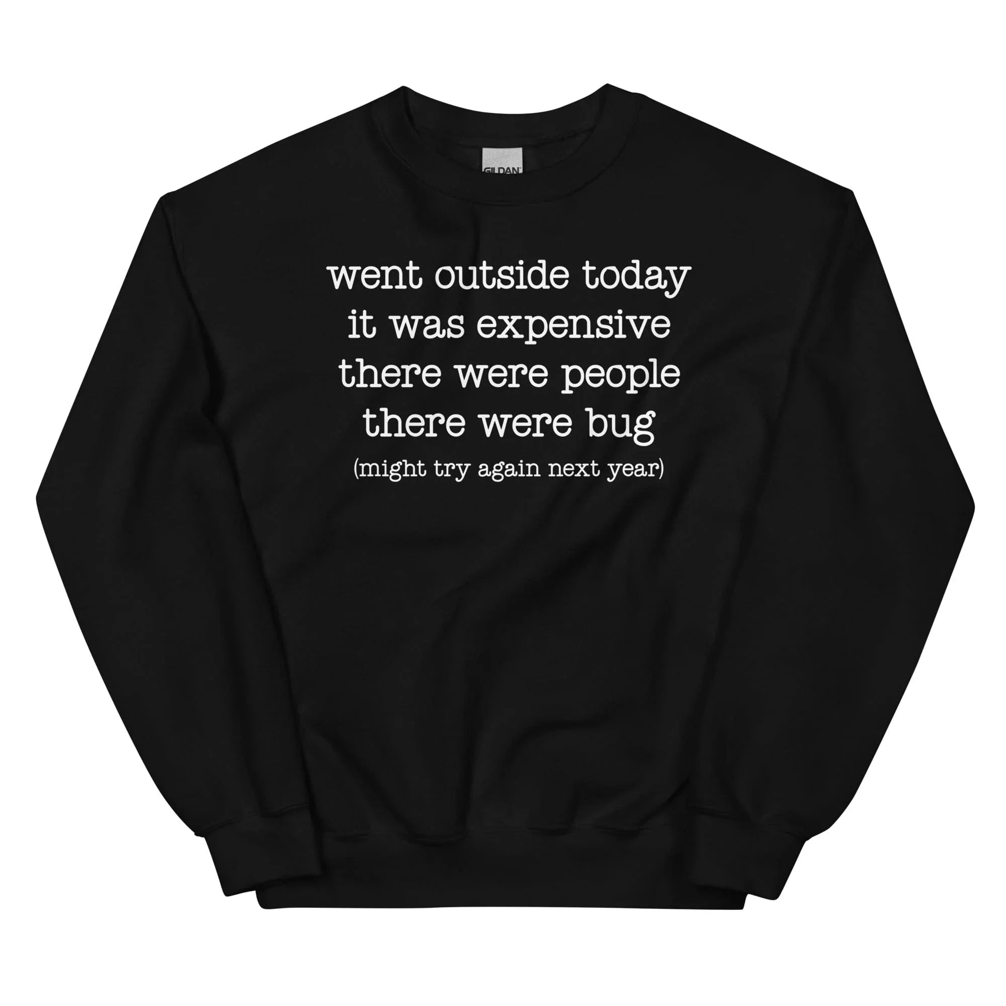 Went Outside Today It Was Expensive Sweatshirt - WonderingCloth