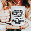 What I Look For In A Relationship Ceramic Mug 15 oz - WonderingCloth