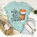 Whatever Spices Your Pumpkin Coffee Tee - WonderingCloth