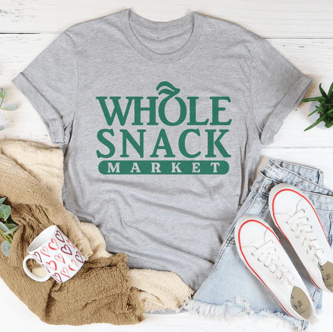 Whole Snack Market Tee - WonderingCloth