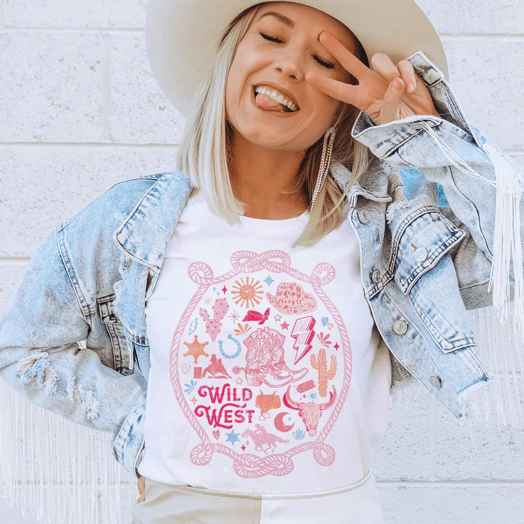 Wild West Tee - WonderingCloth