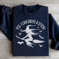 Yes I Can Drive A Stick Sweatshirt - WonderingCloth