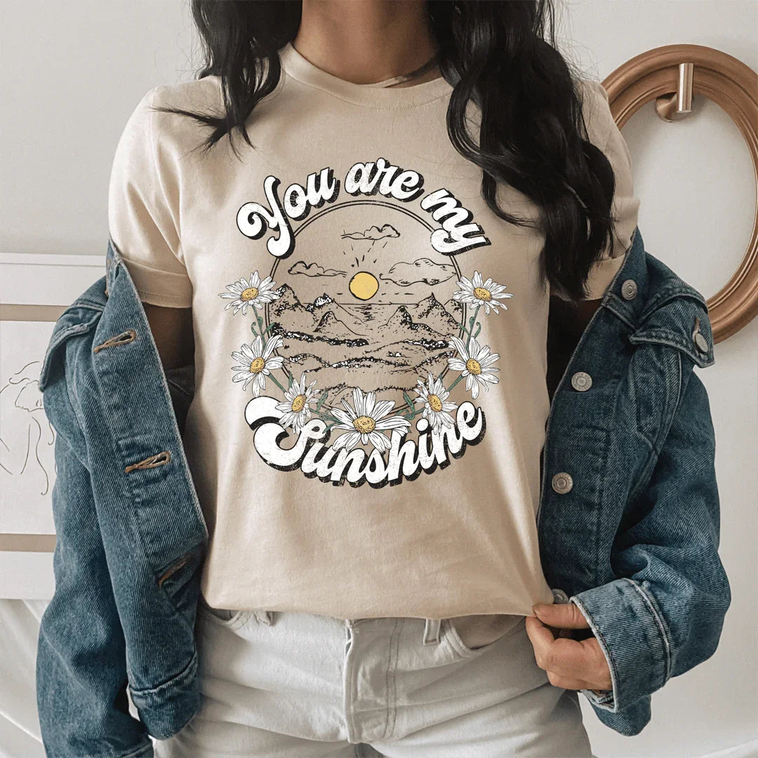 You Are My Sunshine Tee - WonderingCloth