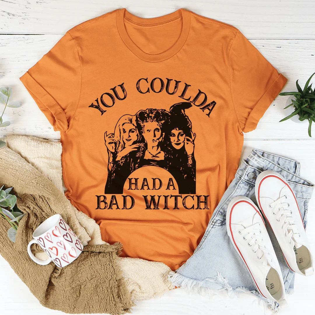 You Coulda Had A Bad Witch Tee - WonderingCloth