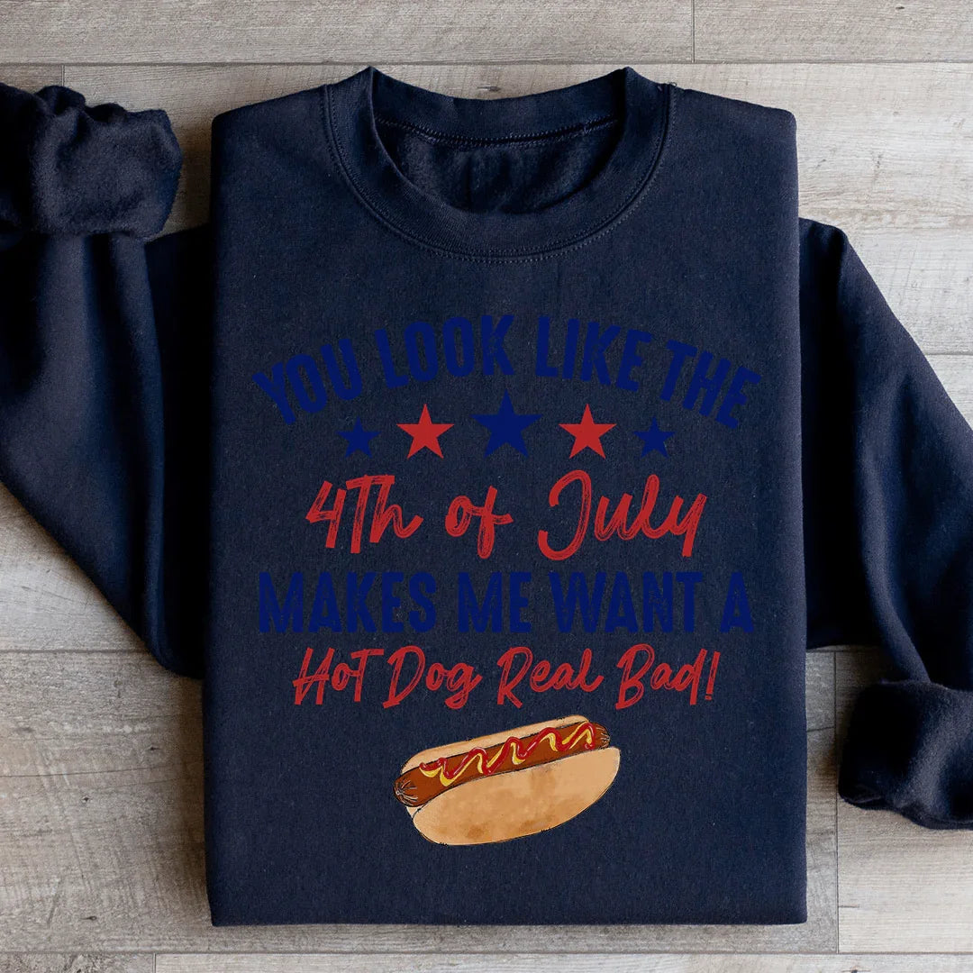 You Look Like The 4th Of July Sweatshirt - WonderingCloth