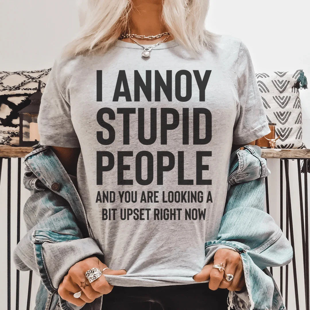You're Looking A Bit Upset Tee - WonderingCloth